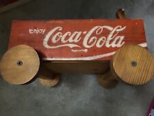 Nrw Coca-cola Wooden Wagon picture