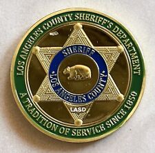 Los Angeles LA county sheriff LASD Police challenge coin picture