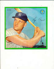 1964 Auravision record card Roger Maris Yankees em/nm bx1a1 picture