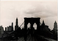 NEW YORK c. 1935 - Brooklin Bridge Take View USA - NV 5915 picture