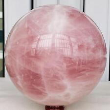 7120g Natural Pink Rose Quartz Sphere Crystal Ball Reiki Healing picture