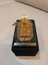 The Muisca Raft 24kt Gold Plated Authentic Columbian Art MONSU PAPERWORK... picture