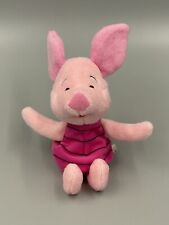 Disney Winnie the Pooh Piglet Plush Arcotoys Mattel 8” Stuffed Animal picture