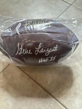 Steve Largent Signed Wilson NFL Full Size Super Grip Football w/HOF 95 - SS COA picture
