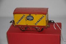 HORNBY SERIES O GAUGE 1933-1939 FIFFES BANANA VAN WITH ORIGINAL BOX picture