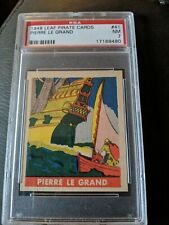 RARE 1948 Leaf Pirate Cards #41 Pierre Le Grand PSA NM 7 picture