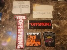 VTG THE OFFSPRING STICKER LOT OF 7 RARE 90'S 00'S ROCK METAL WINDOW CAR DECAL  picture