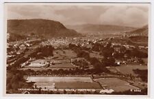 c1960 Ynysangharad Park from the Graig Pontypridd Wales UK Real Photo POSTCARD picture