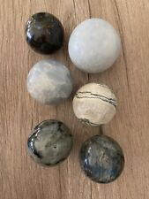 3.5 Lbs 6 Pcs Assorted A Grade Crystal Sphere Wholesale Lot Crystal Ball picture
