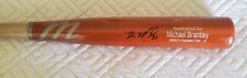 Michael Brantley Houston Astros signed game model Marucci bat beckett authentic picture