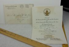 1956 The Inaugural Ball Dwight D Eisenhower Washington DC invitation picture