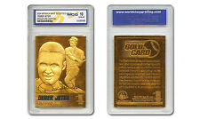 DEREK JETER Yankees Gold SIGNATURE 23K GOLD Sculptured Card - Graded GEM-MINT 10 picture