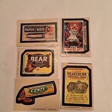 1974 Topps Wacky Packages 9th Series 5 Stickers picture
