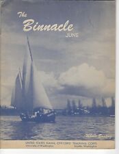 The BINNACLE Quarterly US Naval Reserve officers training corps Seattle 1945 picture