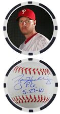 Roy Halladay - PHILADELPHIA PHILLIES - POKER CHIP - ***SIGNED*** picture