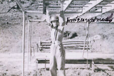 Jim 'Pee Wee' Martin Signed Autograph 4x6 Photo WWII 101st Airborne D-Day Toccoa picture