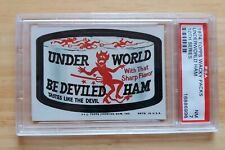 1974 Topps Wacky Packages Sticker UNDERWORLD BEDEVILED HAM 10th Series PSA 7 picture