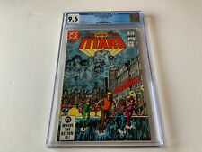 NEW TEEN TITANS 26 CGC 9.6 WHITE PAGES 1ST APPEARANCE TERRA DC COMICS 1982 picture