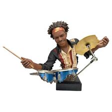 Willitts Designs International The Drummer Cast Resin Sculpture, Signed picture