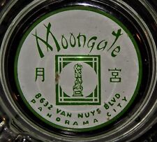 Vintage Ashtray, MOONGATE CHINESE RESTAURANT, Panorama City,CA, Phil Ahn, 1960's picture