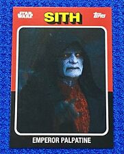 Legendary Dark Side “EMPEROR PALPATINE” 2024 Star Wars Topps TBT Card #42, Mint picture