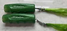 NOS Late 1960's era SCHWINN STING-RAY GREEN  Chubbie BICYCLE GRIPS & STREAMERS picture
