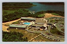 Cambridge OH-Ohio, Aerial Of Salt Fork State Lodge, Advertise, Vintage Postcard picture