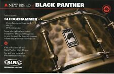 2010 small Print Ad of Mapex Black Panther Sledgehammer Snare Drum picture