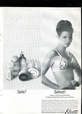 1963 Kleinert's Stay-Rite Slip On Print Ad sexy woman in bra picture