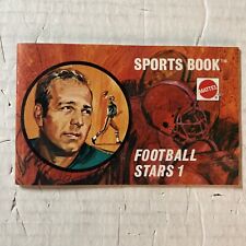 1969 Mattel Instant Replay Football Stars 1 Sports Book Booklet picture