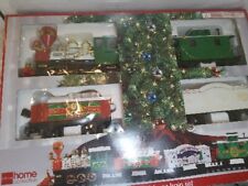 JcPenney Home Collection Musical Christmas Train Set New Old Stock 16 Piece Set picture