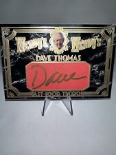 Dave Thomas Signed Custom Wendy's Founder Trading Card - JSA AT70608 picture