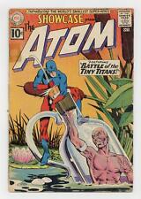 Showcase #34 FR/GD 1.5 RESTORED 1961 1st app. Silver Age Atom picture