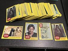 YOU PICK One STAR WARS 1977 Third Series YELLOW Topps Trading Card  picture
