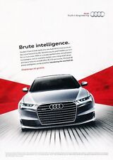 2015 Audi A6 - Brute Intelligence - Original Advertisement Print Art Car Ad J548 picture