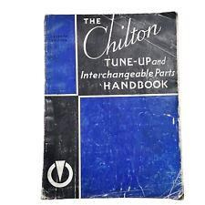 The Chilton Tune-Up and Interchangeable Parts Handbook 1939 Seventh Edition picture