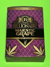 FREE GIFTS🎁Billionaire💵Majestic Grape🍇50 High Quality Hemp Rolling Papers🔥💨 picture