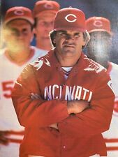 1985 Baseball Player Pete Rose As A Manager illustrated picture