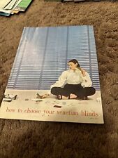how to choose your venetian blinds catalog 1950s picture