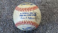 1980 American League All Star Team Signed Official Baseball Molitor, Kaline +  picture