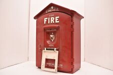 Vintage Gamewell Fire Alarm Call Box Pull Station Fireman Cast Metal picture