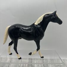 Vintage Hartland Black Arabian Horse Toy Action Figure Doll 6