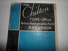 The Chilton Tune-Up and Interchangeable Parts Handbook, Tenth Edition, for 1941  picture
