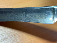 RARE VINTAGE JOWIKA STRAIGHT RAZOR Germany Solingen Etching picture