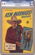 Ken Maynard Western #4 CGC 9.0 1951 0935784012 picture
