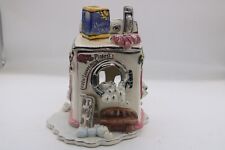 Vintage Blue Sky Pinky s Coin Launderette- Ontario,CA-Candle Holder-2000 picture