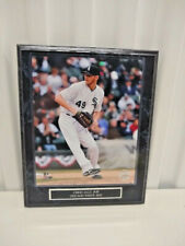 Chris Sale Chicago White Sox 10 1/2 x 13 Black Marble Plaque With 8x10 Photo picture