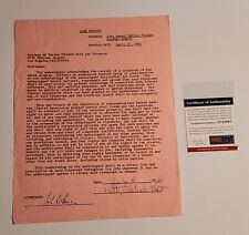 Kitty Carlisle Hart Signed Contract PSA DNA COA Autograph Auto Actress  picture
