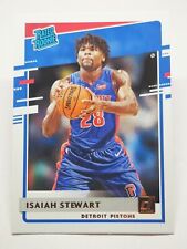 2020-21 Panini Donruss N5 NBA Isaiah Stewart Rated Rookie #233 Detroit Pistons picture
