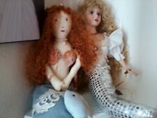 SUPER SWEET LARGE MERMAID DOLL LOT  * FREE GIFT * picture